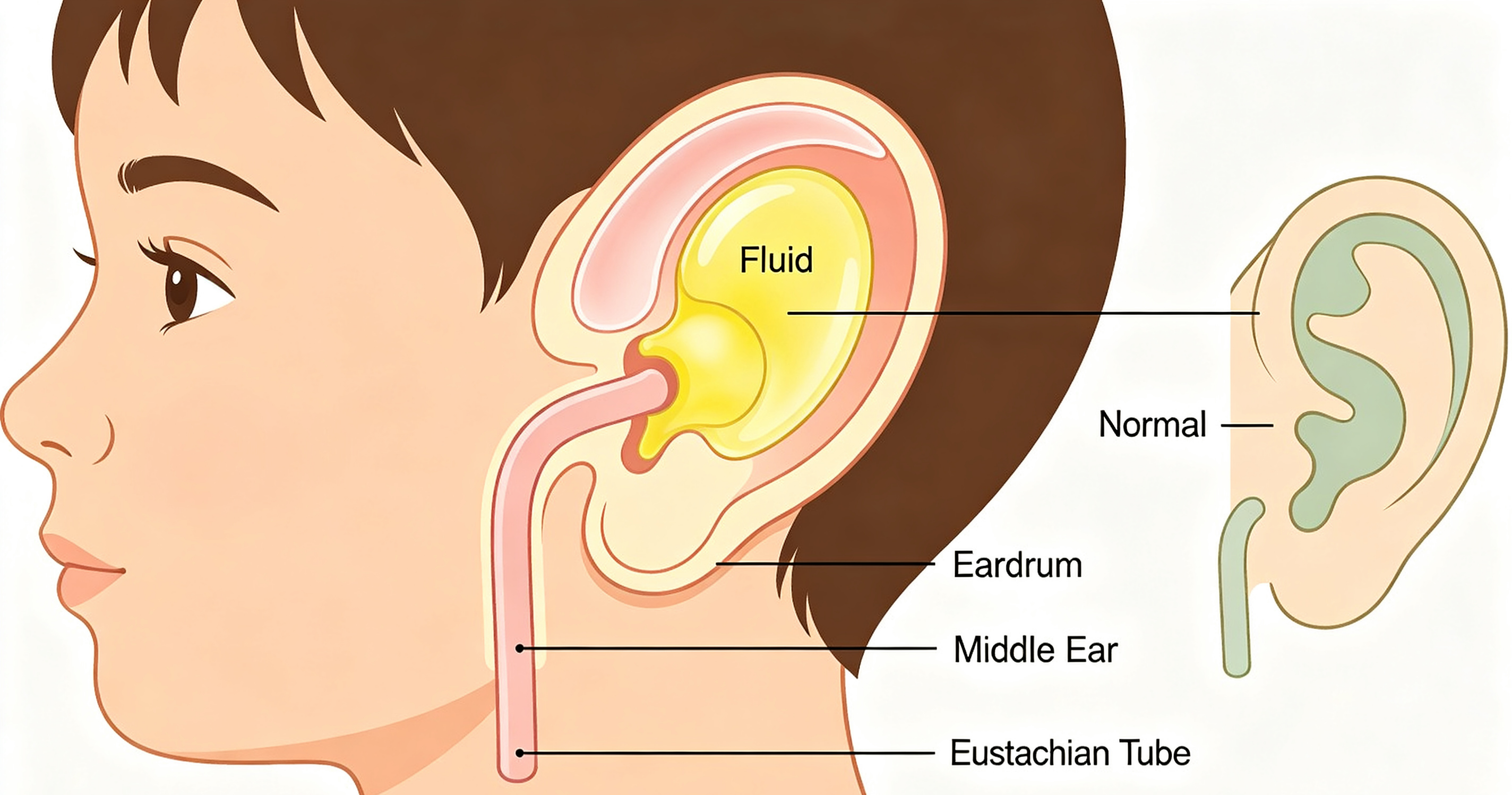 Mother comforting child before ear tubes consultation Mother comforting child before ear tubes consultation